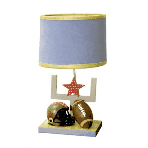 Lambs & Ivy Playoffs Lamp with Shade