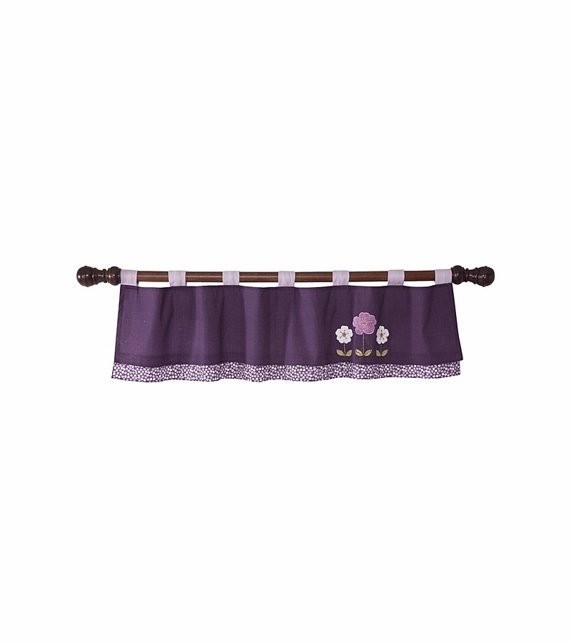 Lambs & Ivy Plumberry Valance