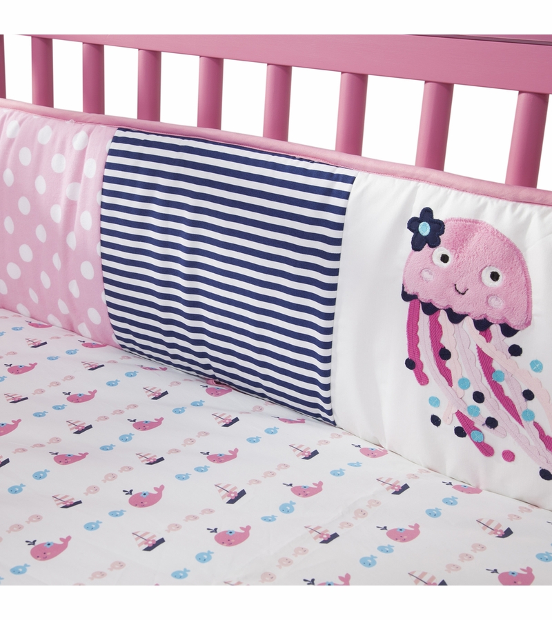 Lambs & Ivy Splish Splash Crib Bumper