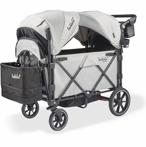 Larktale Caravan V3 (2 Seater) Stroller Wagon - Avalon Gray