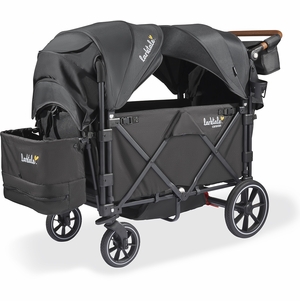 Larktale Caravan V3 (2 Seater) Stroller Wagon - Byron Black