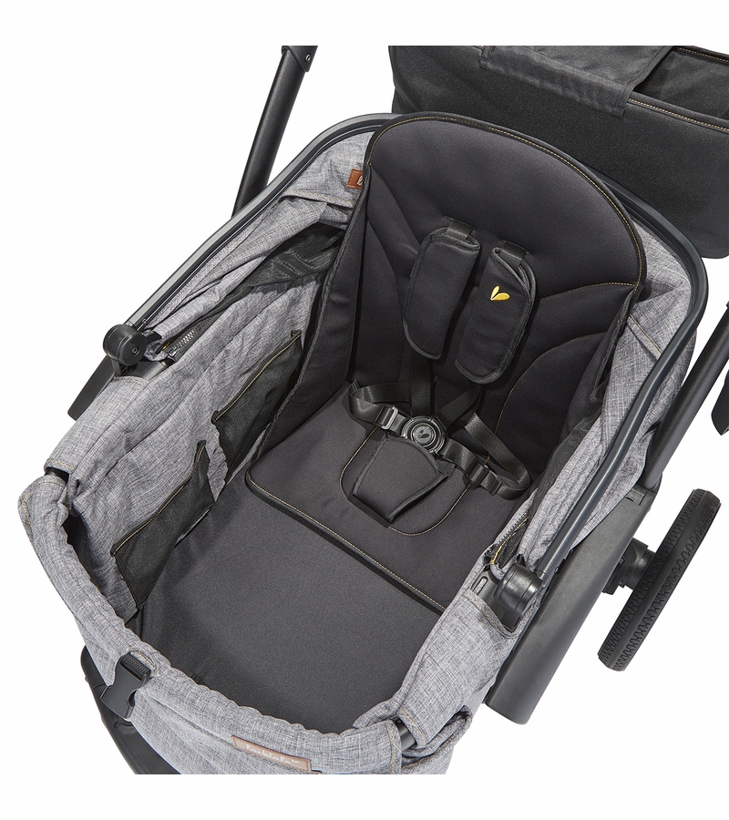 Larktale Sprout SingletoDouble Stroller Wagon Byron Black