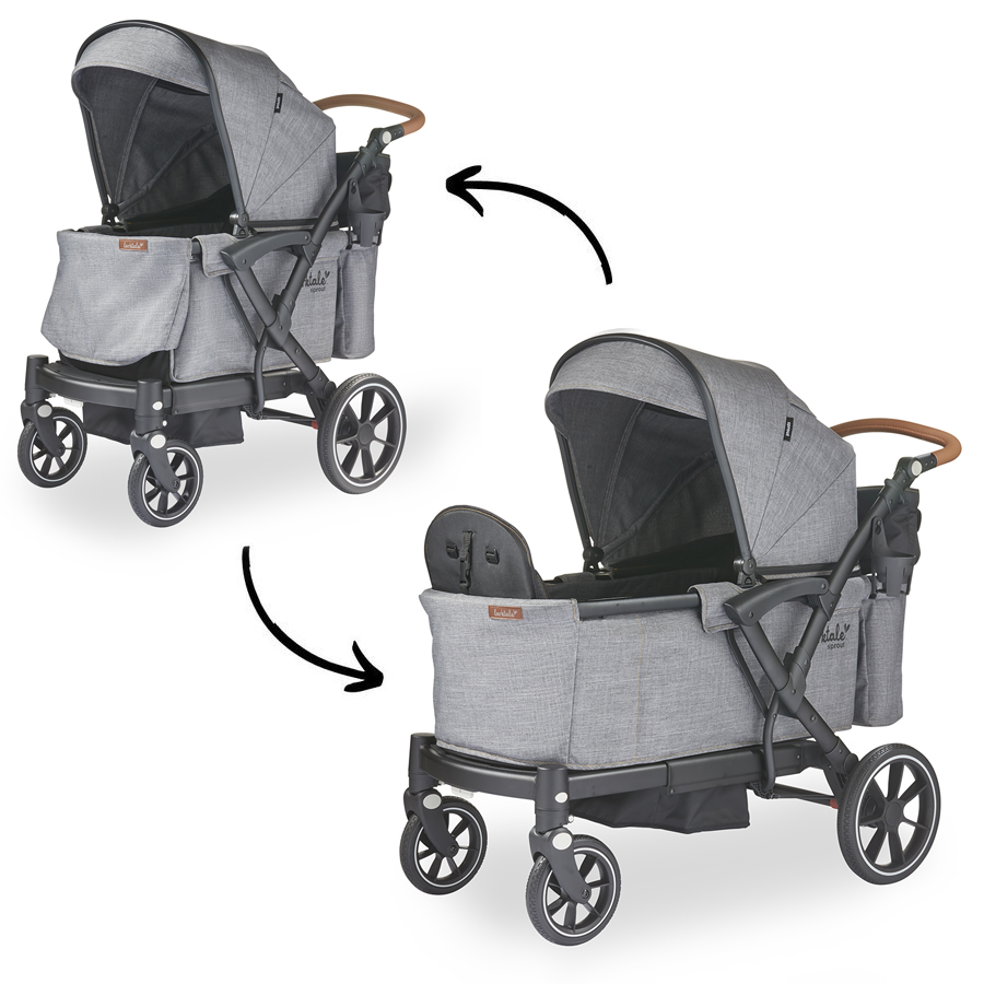 Larktale sprout V2 Single-to-Double Stroller/Wagon