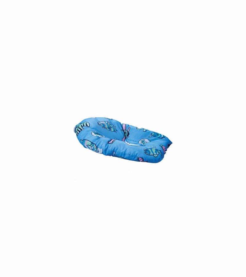 Leachco Safer Bather Infant Bath Pad in Blue Fish
