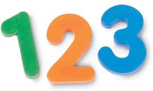 Learning Resources Jumbo Magnetic Numbers, 36pc
