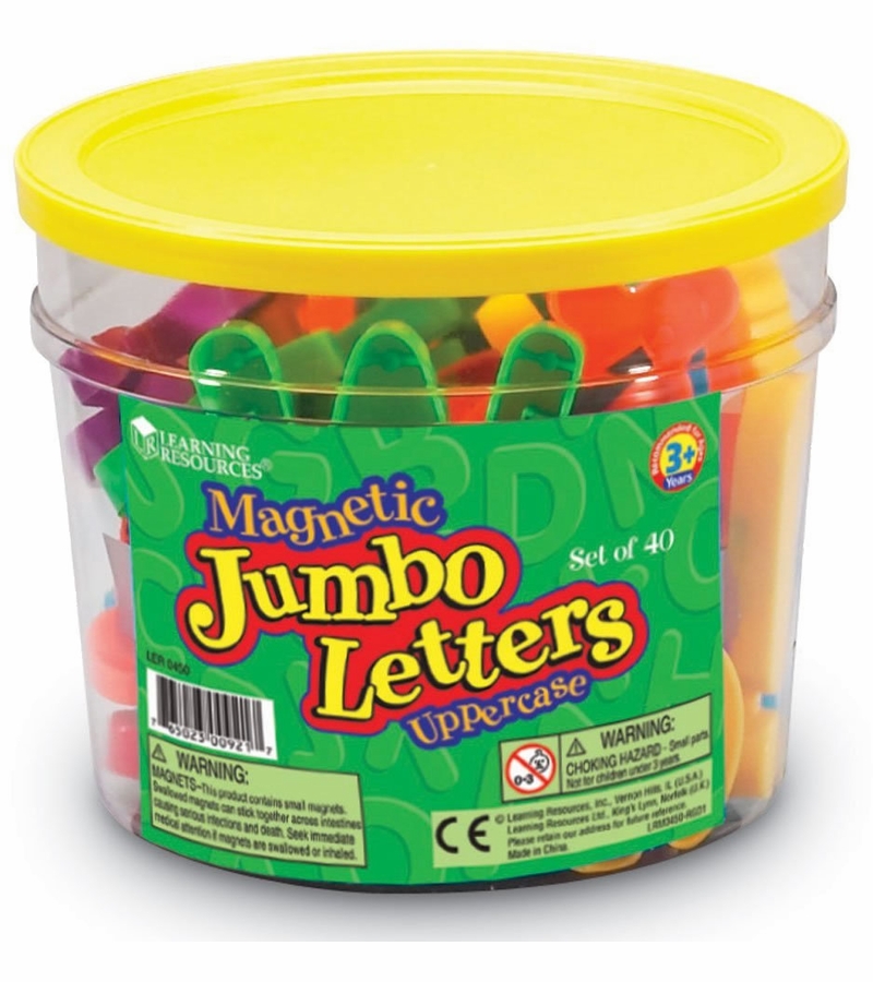 Learning Resources Jumbo Uppercase Letters, 40pc