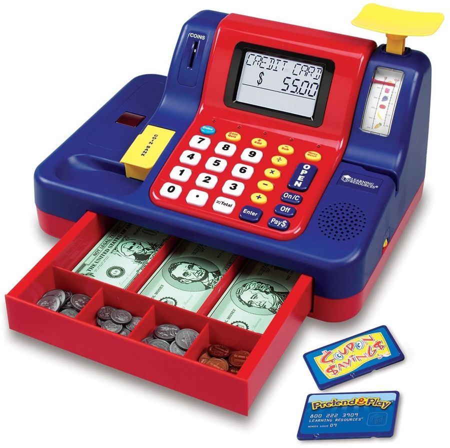 Learning Resources Teaching Cash Register