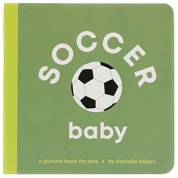 Left Hand Book House Board Book - Soccer Baby