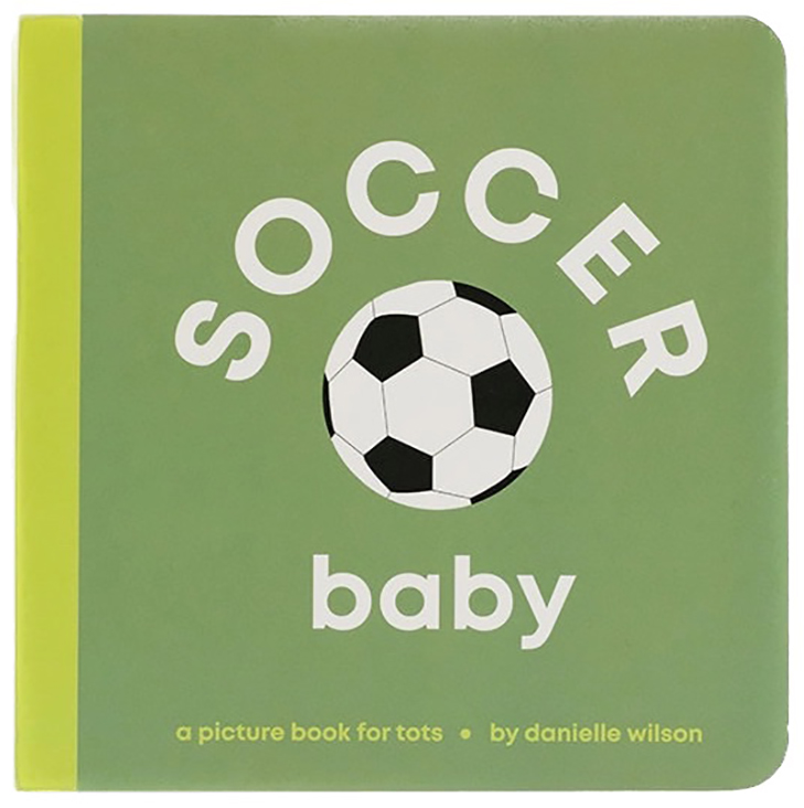 Left Hand Book House Board Book - Soccer Baby