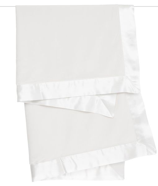 Little Giraffe Velvet Deluxe Baby Blanket Cream