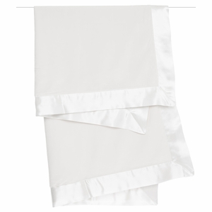 Little Giraffe Velvet Deluxe Baby Blanket - Cream