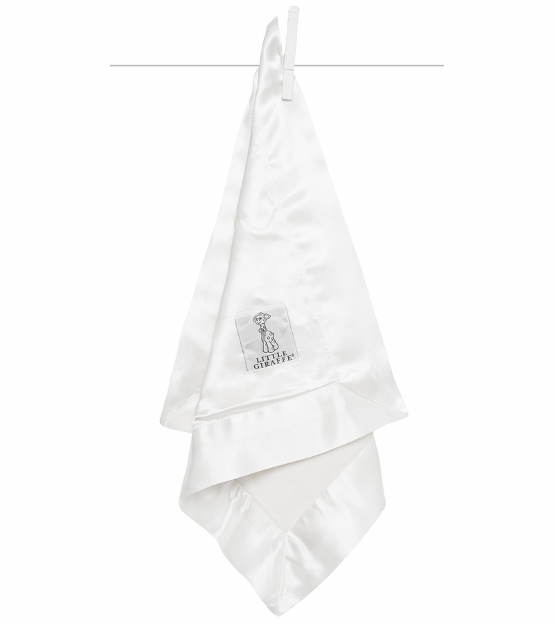 Little Giraffe Velvet Deluxe Blanky Cream