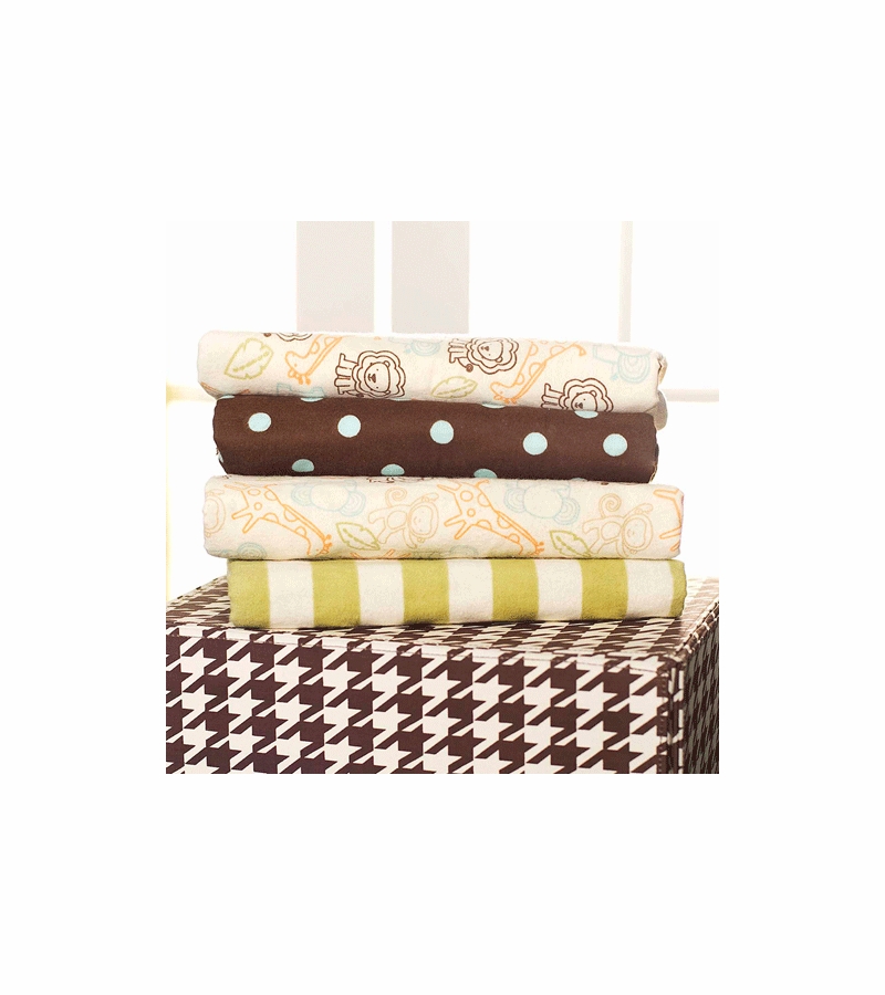 Little Miss Silly Safari Receiving Blankets