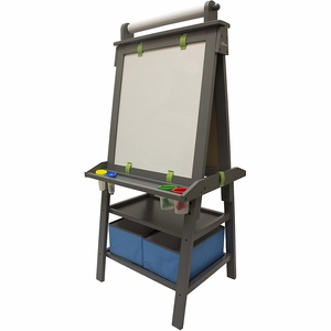 Little Partners Deluxe Art Easel Center - Earl Grey