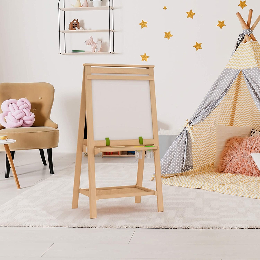 Little Partners Little Artist EZ Easel Natural