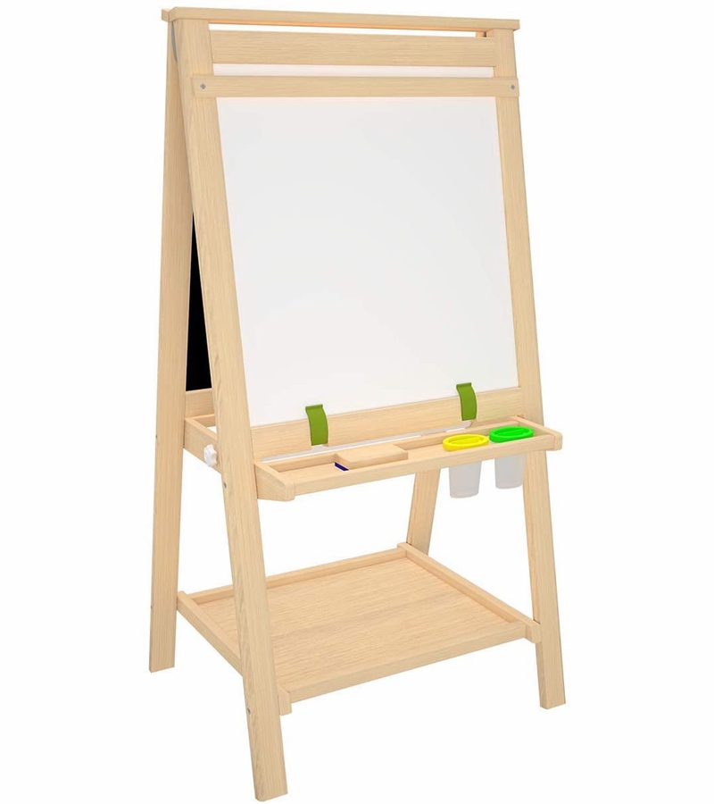 Little Partners Little Artist EZ Easel Natural
