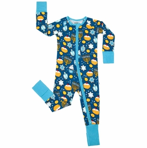 Little Sleepies Bamboo Viscose Zippy - Hanukkah Sweets, 3 - 6 months