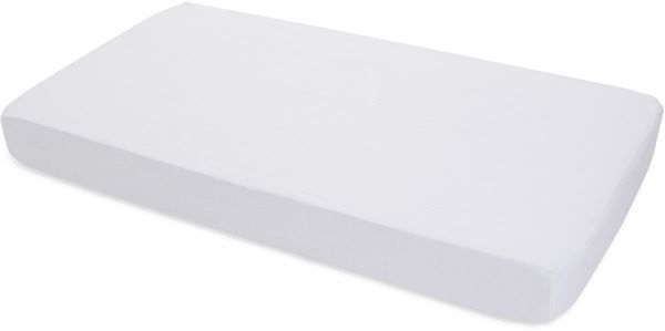 Little Unicorn Cotton Muslin Fitted Crib Sheet - White