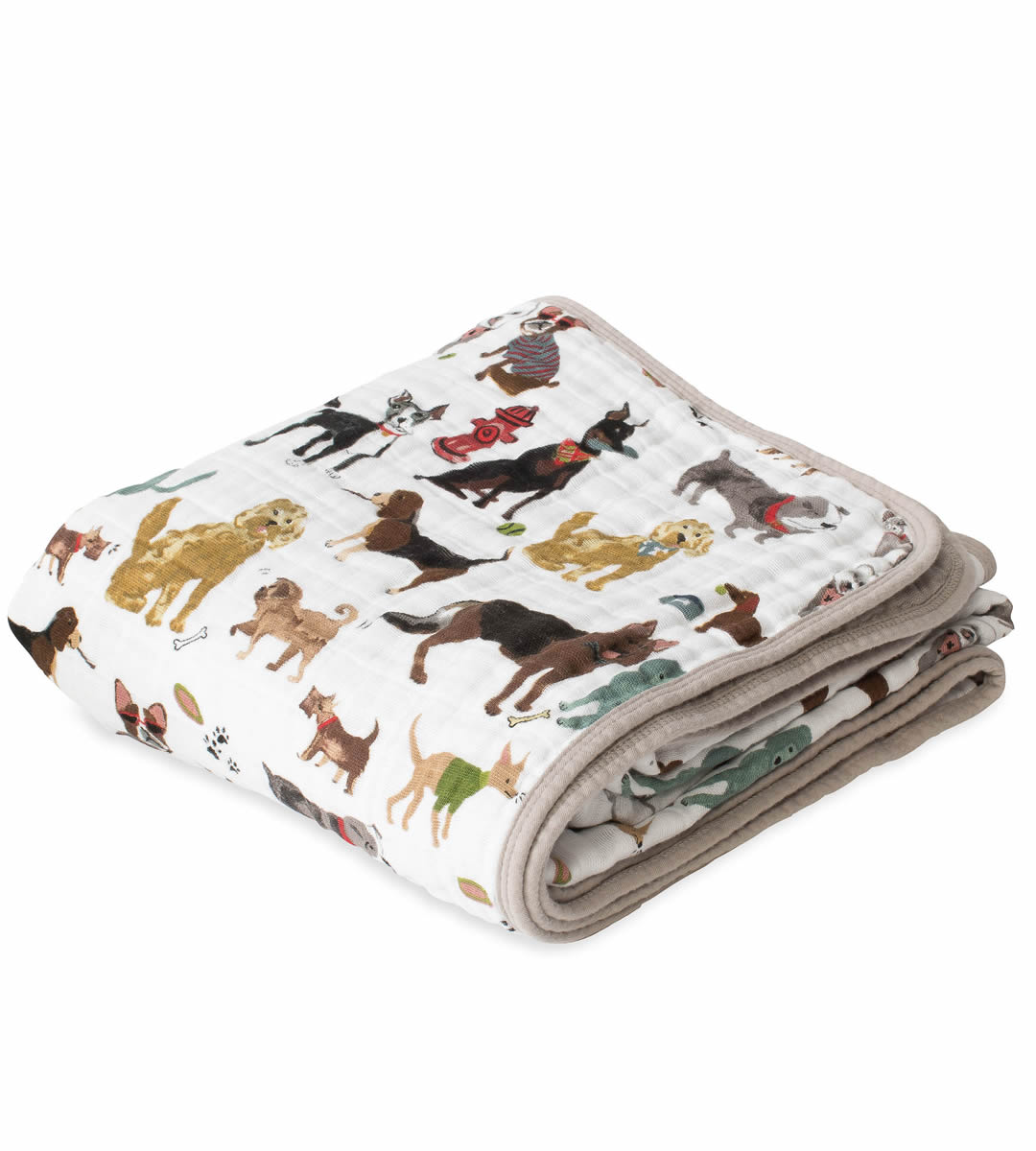 Little Unicorn Cotton Muslin Quilt - Woof