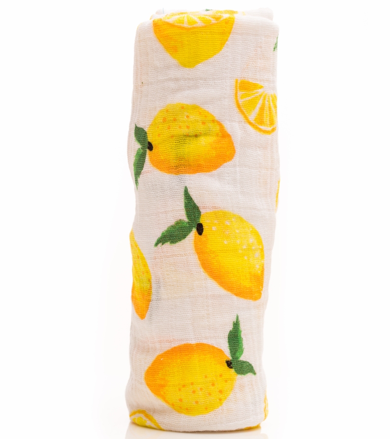 Little Unicorn Cotton Muslin Swaddle 3Pack Berry Lemonade