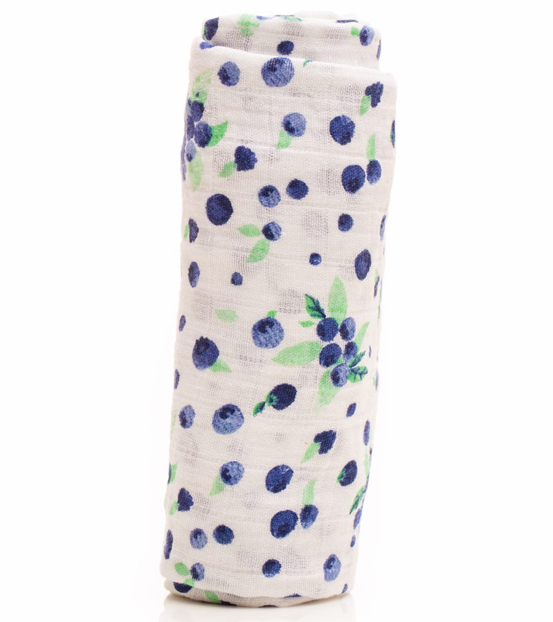 Little Unicorn Cotton Muslin Swaddle 3Pack Berry Lemonade