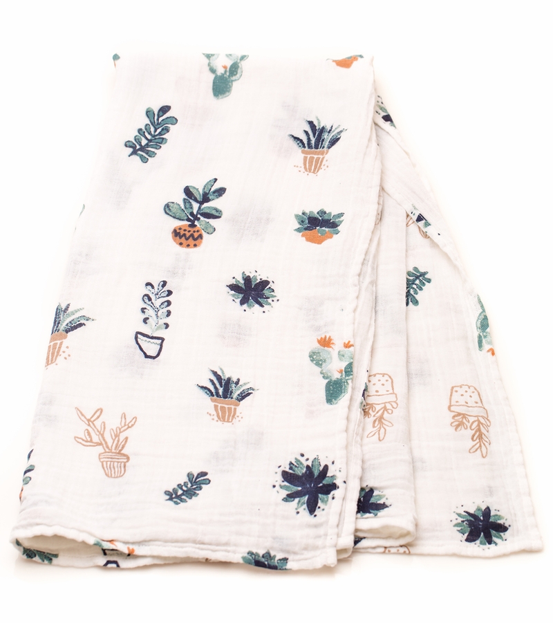 Little Unicorn Cotton Muslin Swaddle Prickle Pots