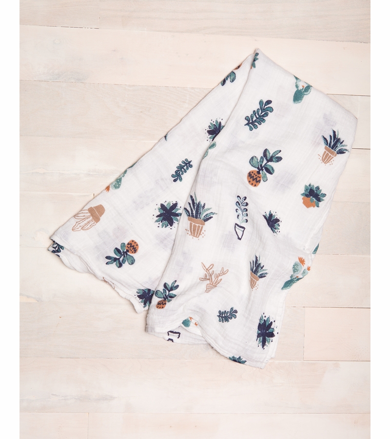 Little Unicorn Cotton Muslin Swaddle Prickle Pots