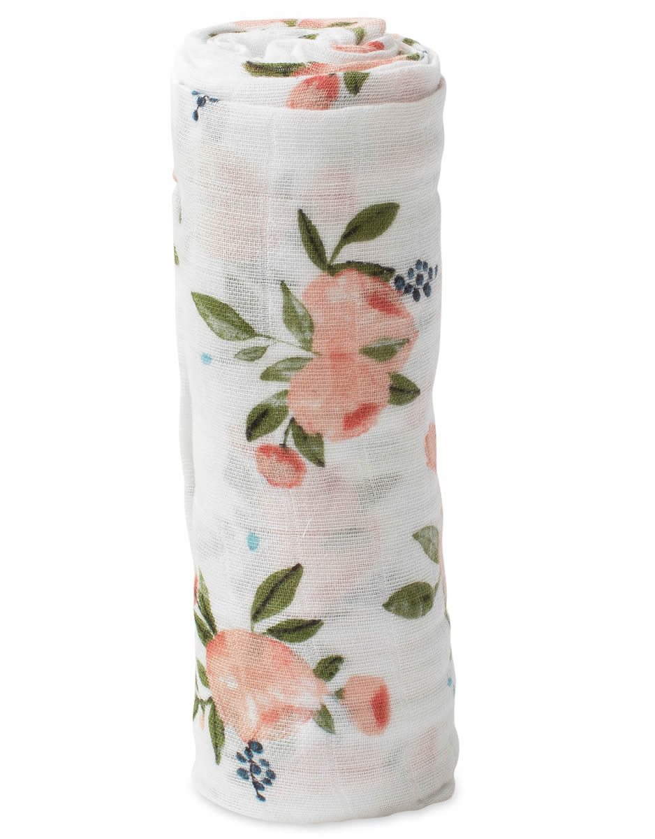 Little Unicorn Cotton Muslin Swaddle - Watercolor