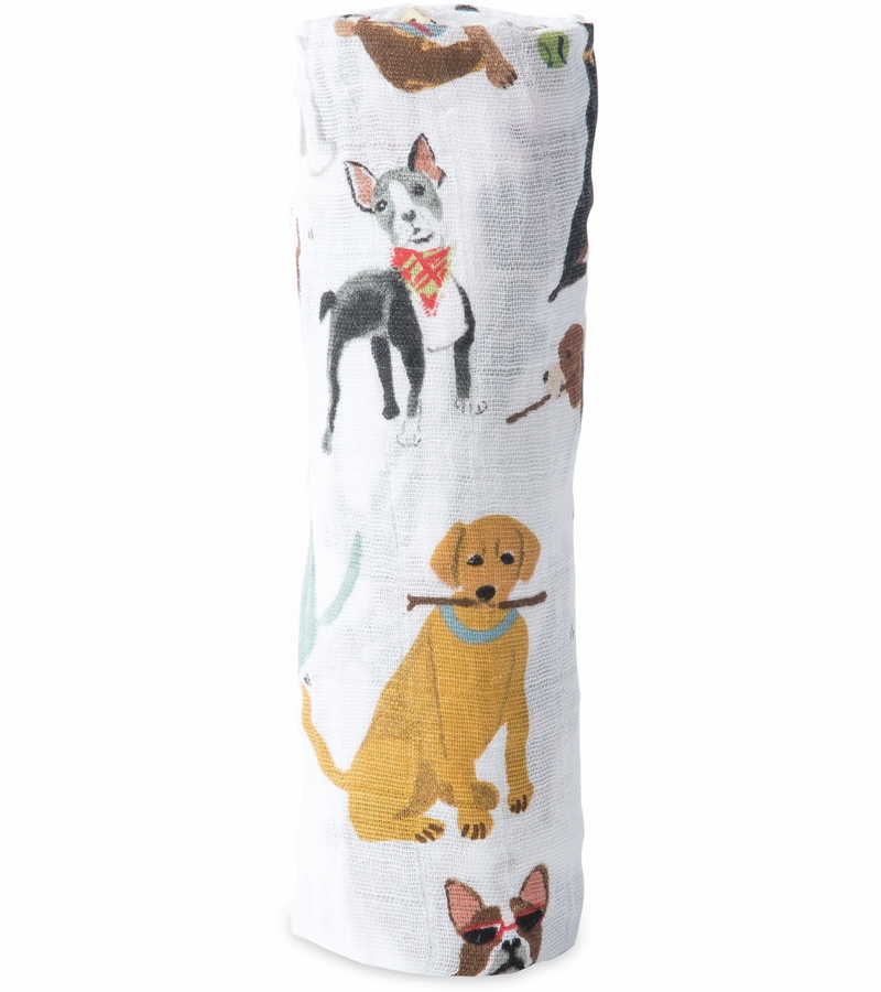 Little Unicorn Cotton Muslin Swaddle Woof