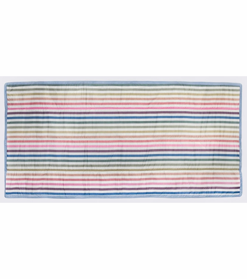Little Unicorn Outdoor Blanket 5 x 10 Chroma Rugby Stripe