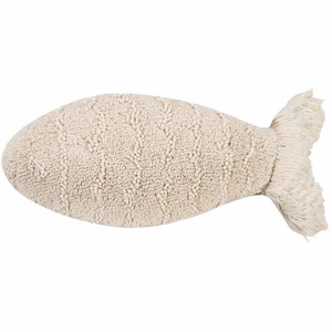 Lorena Canals Baby Fish Cushion - Natural (2'x 10")