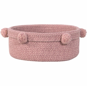 Lorena Canals Basket Tray - Ash Rose (1'x 1')