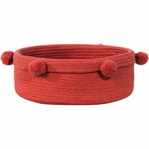 Lorena Canals Basket Tray - Brick Red (1'x 1')