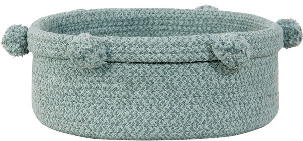 Lorena Canals Basket Tray - Vintage Blue (1'x 1')