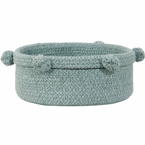 Lorena Canals Basket Tray - Vintage Blue (1'x 1')