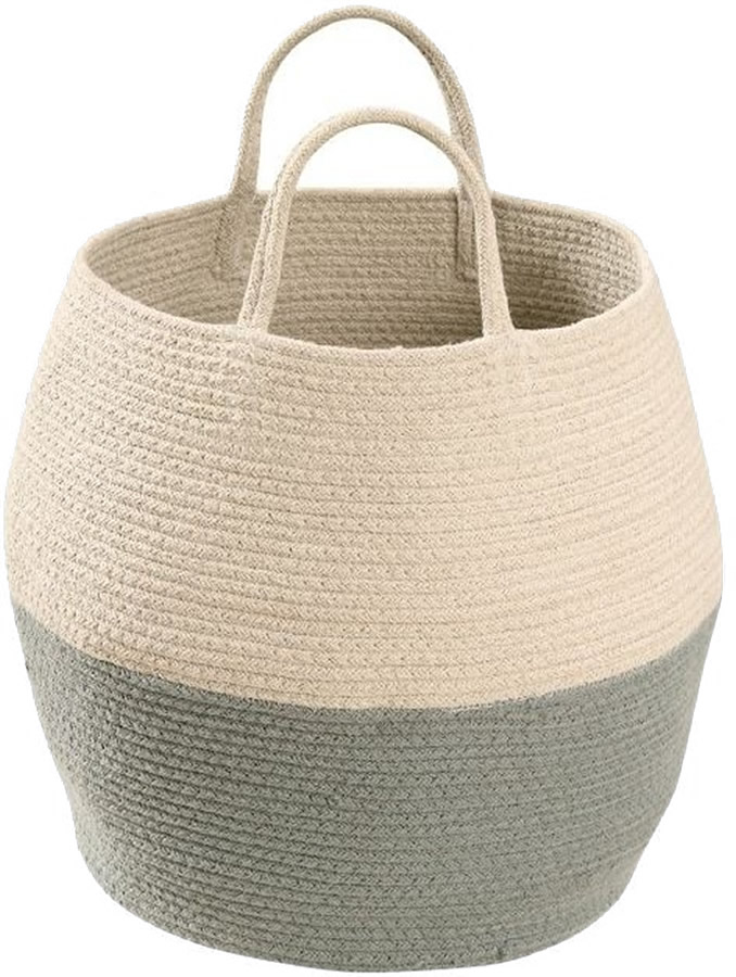 Lorena Canals Basket Zoco - Vintage Blue/Natural (1'2