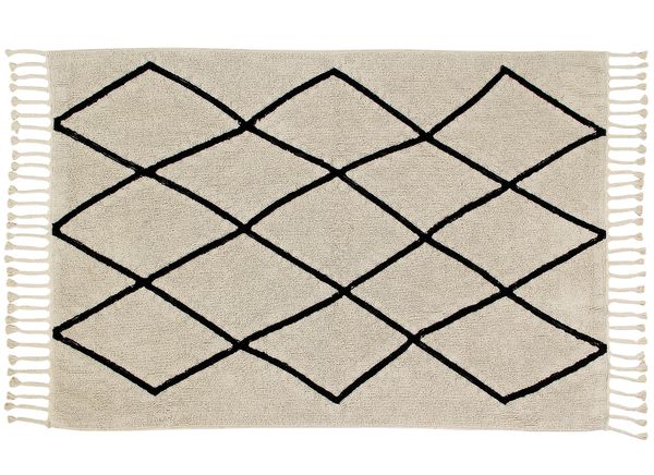 Lorena Canals Bereber Rug - Beige (4' 8" x 6' 7")