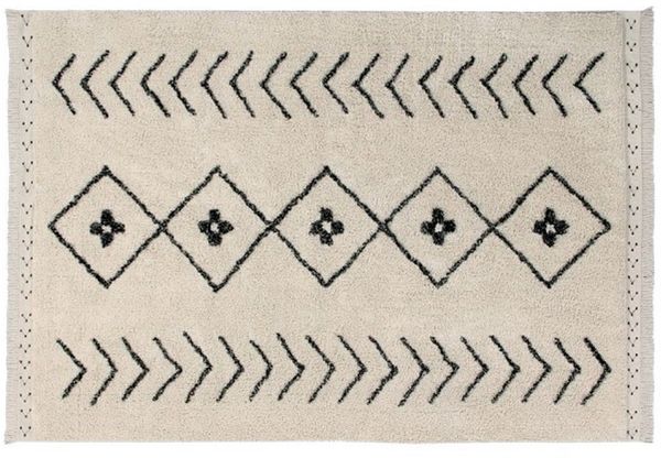 Lorena Canals Bereber Rug - Rhombs (4'7" x 7'1")