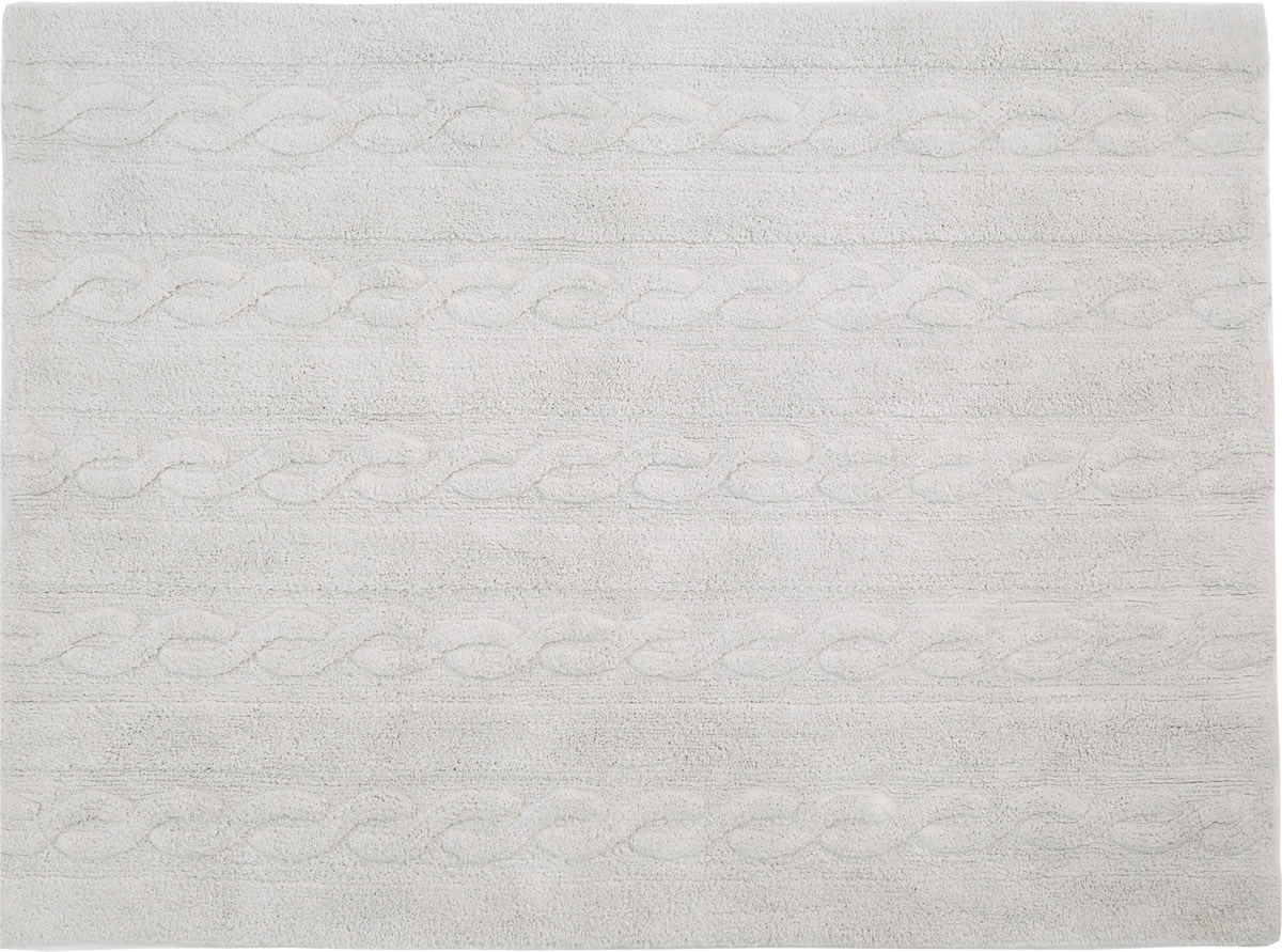 Lorena Canals Braids Rug - Pearl Grey (4' 3