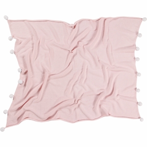Lorena Canals Bubbly Baby Blanket - Soft Pink (3' 3" x 4')