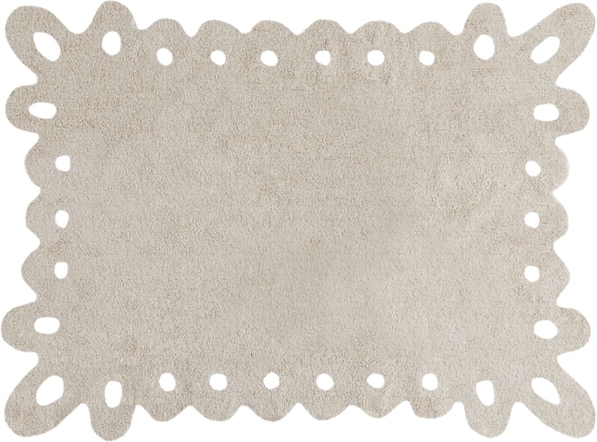 Lorena Canals Lace Rug - Beige (4' 3