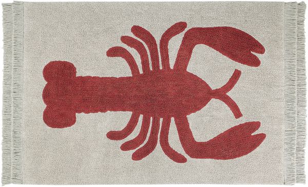 Lorena Canals Lobster Rug (6'7" x 4'7")