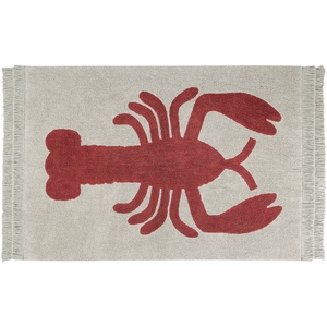 Lorena Canals Lobster Rug (6'7" x 4'7")