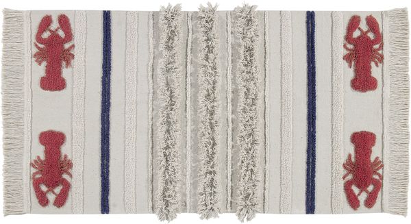 Lorena Canals Mini Lobster Rug (4'7" x 2'8")