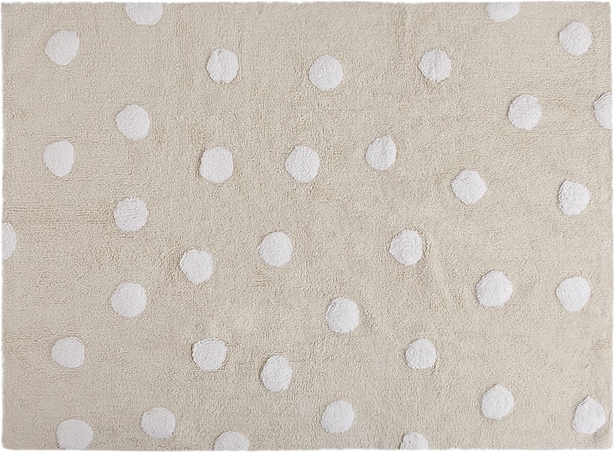 Lorena Canals Polka Dots Rug - Beige (4' 3