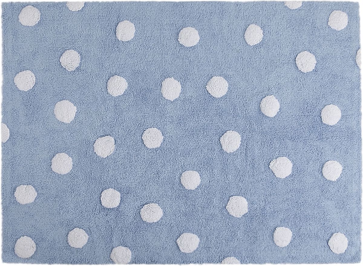 Lorena Canals Polka Dots Rug - Blue (4' 3