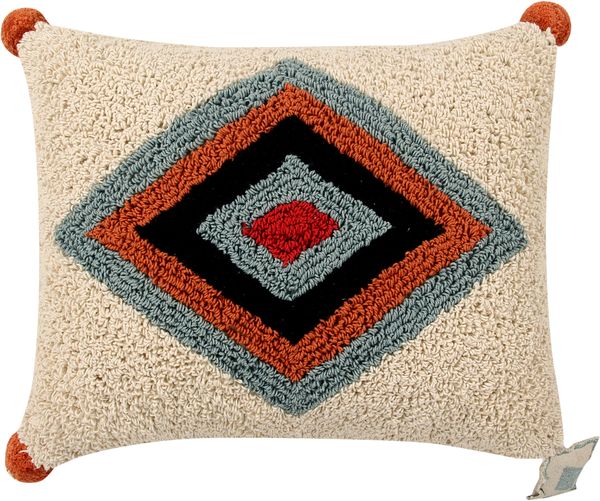 Lorena Canals Rhombus Cushion (1' 3'' x 1' 7'')