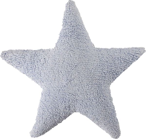 Lorena Canals Star Cushion - Blue (1'9" x 1'9")