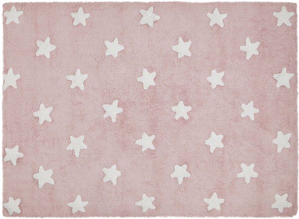Lorena Canals Stars Rug - Pink (4' x 5' 3")