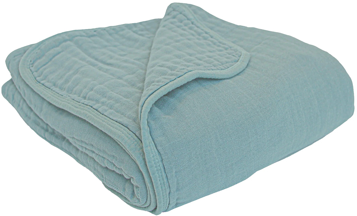 Lou Lou & Company Cloud Muslin Quilt - Steel